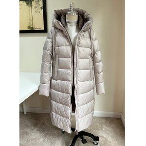 Light Gray/Silver Puffer Coat